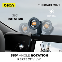 Bson New All Screen Phone Holder – Strong Magnetic MagSafe Car Mount with 360° - Image 4