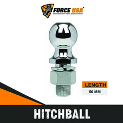 Force USA Chrome Trailer Hitch Ball