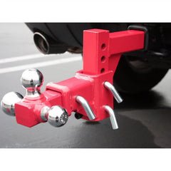 FORCE USA Tri Ball Mount with 5/8" Hitch Pin - Image 3