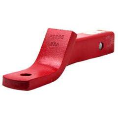 FORCE USA No-Bracket Heavy-Duty Hook with Pin & Clip - RED