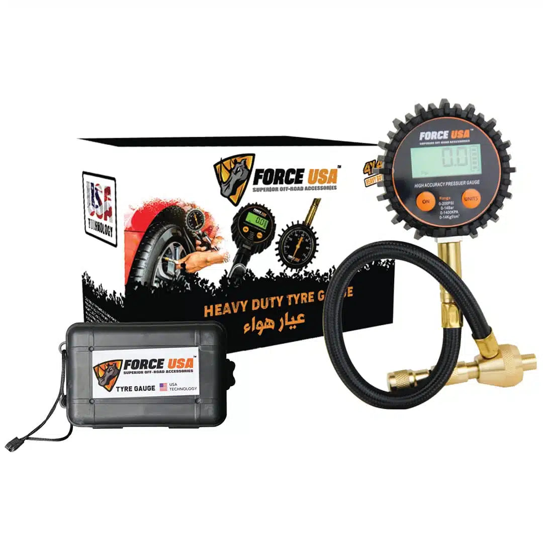 FORCE USA Digital Precision Tire Deflator: Effortless Pressure Adjustment