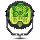 FORCE USA 9 Bulbs Round Work Lamp - 5 Inches