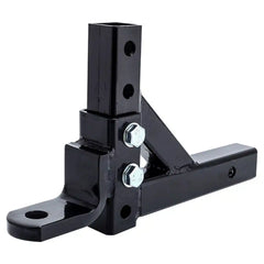 FORCE USA 5 Holes Adjustable Towing Hook - 2 Inch Receiver Mount 8 Positions - Image 2