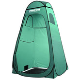 FORCE USA Green Portable Pop Up Shower Tent Spacious Changing Room for Camping