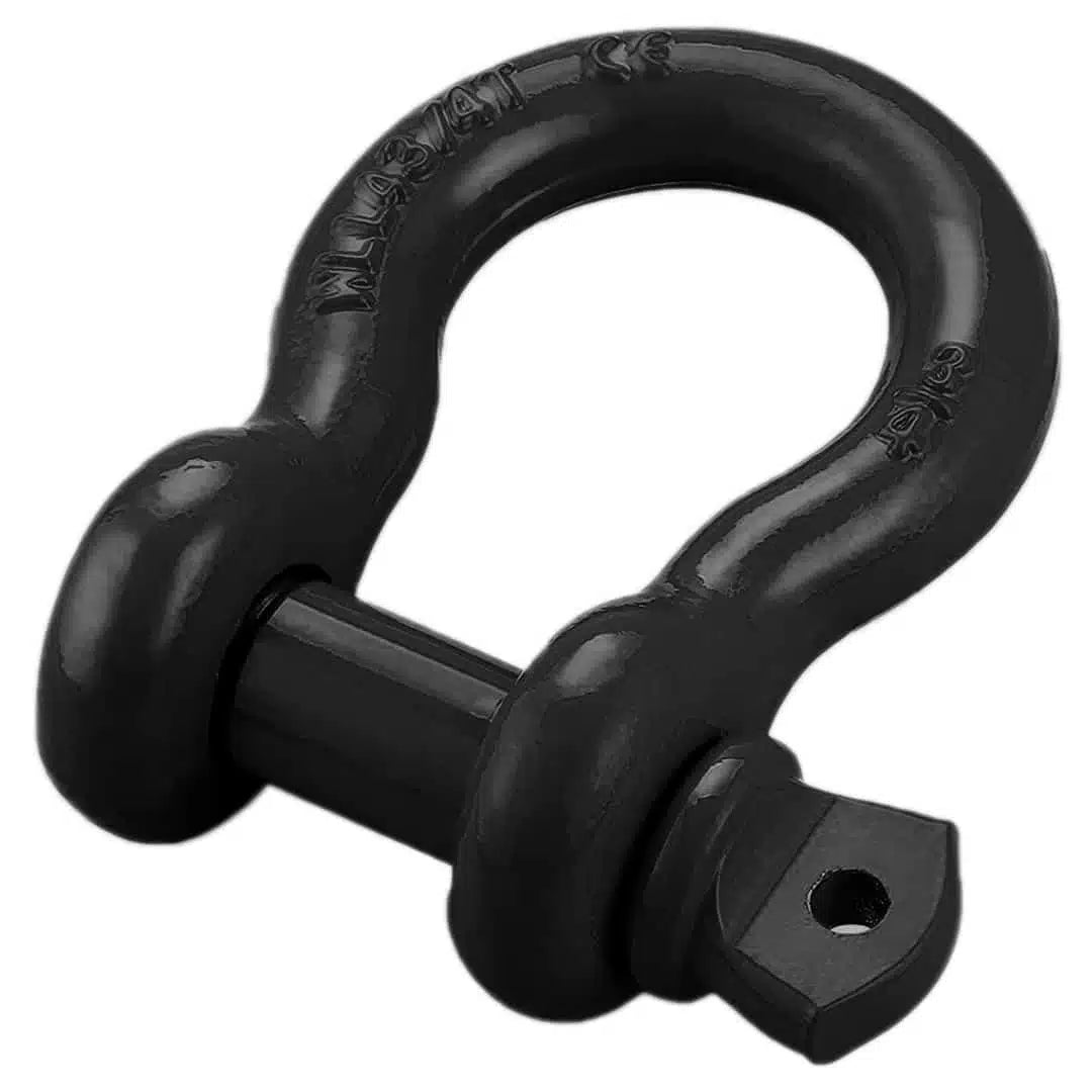 FORCE USA 3/4" D-Ring Shackle -Black