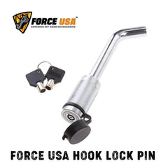 FORCE USA Trailer Hook Lock - Locking Receiver Pin for Hooks - Weatherproof - Image 3