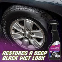 HAWAII Liquid Tyre Polish Spray (500 ml) for Long-Lasting Rich Deep Shine and - Image 4
