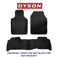 BYSON Durable Waterproof Auto Universal Thick 3 Pieces Car Mats - Image 3