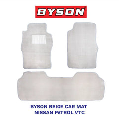 BYSON Durable Waterproof Nissan Patrol VTC 3 Pieces Car Mats - Image 2