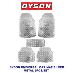 BYSON Universal Car Mat with Metal Type 5 Pieces Set - Image 3