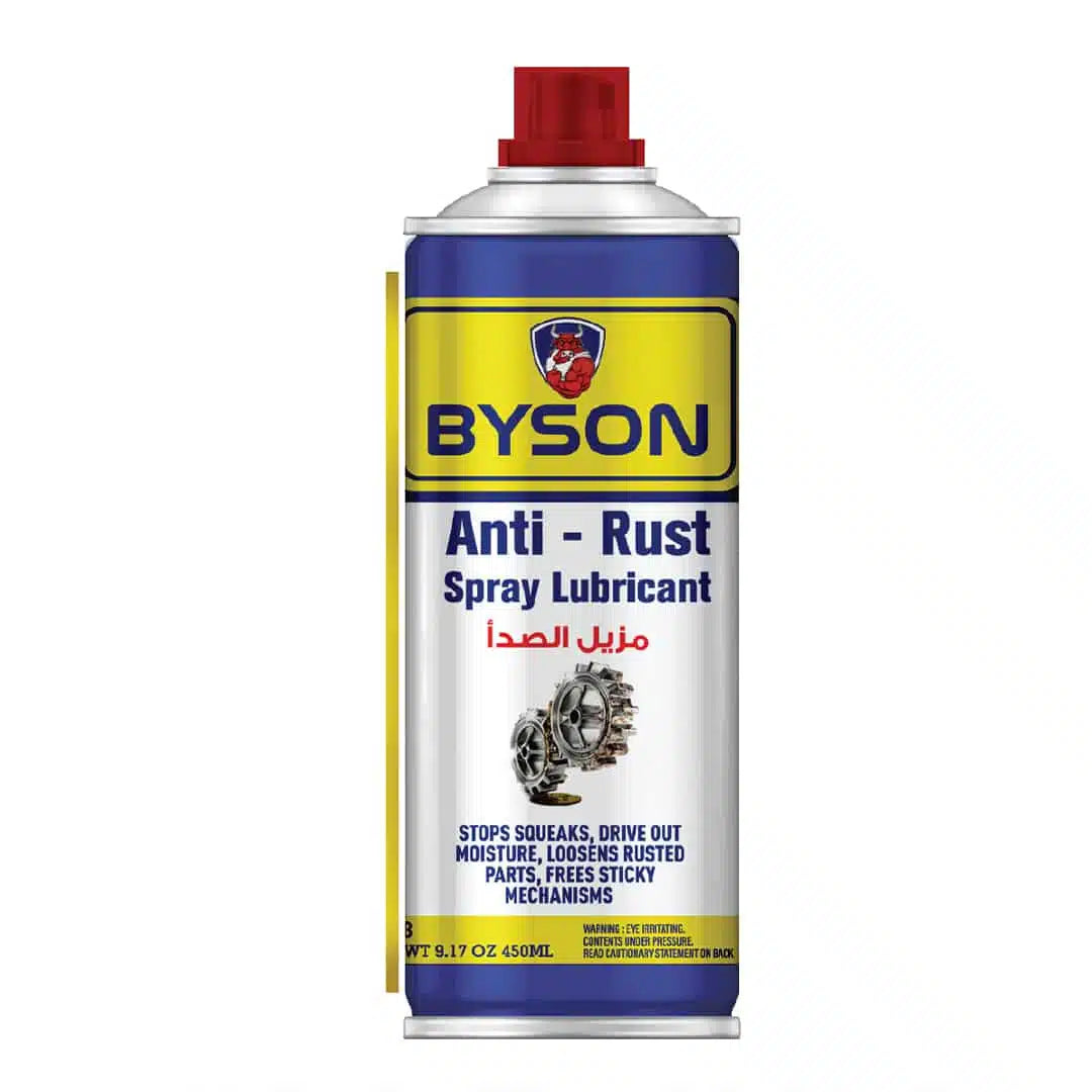 BYSON Anti-Rust Lubricant: Protect and Preserve Metal Surfaces with Long-Lasting
