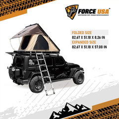 FORCE USA ROOFTOP TENT WITH LED LIGHT - Image 2