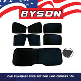 Byson 8-Piece Car Sunshade Set for Land Cruiser 300 � Maximum Sun & UV Pr
