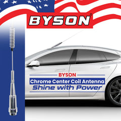 BYSON CHROME CENTER COIL ANTENNA - Image 3