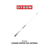 BYSON CHROME CENTER COIL ANTENNA