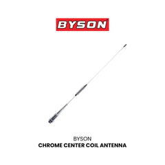 BYSON CHROME CENTER COIL ANTENNA