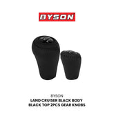 BYSON LAND CRUISER BLACK BODY + BLACK TOP 2PCS GEAR KNOBS - Image 2