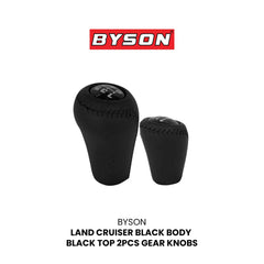 BYSON LAND CRUISER BLACK BODY + BLACK TOP 2PCS GEAR KNOBS - Image 2
