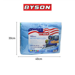 BYSON 100PK 220GSM 30*40CM MICROFIBER CLOTH - Image 3