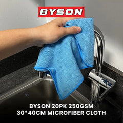 BYSON 20PK 250GSM 30*40CM MICROFIBER CLOTH - Image 4