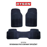 BYSON PVC CAR MAT 3 PIECES SET