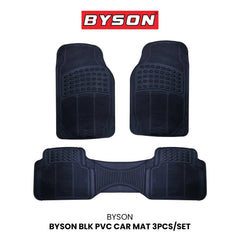 BYSON PVC CAR MAT 3 PIECES SET