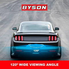 BYSON ROUND REAR CAMERA WITH FISH LENS WITH STAND (CVBS) - Image 2