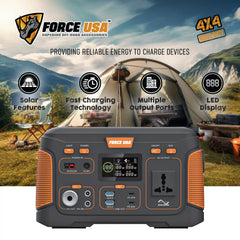 FORCE USA PORTABLE POWER STATION 300W - Image 4