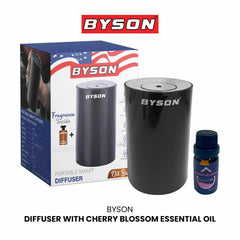 BYSON DIFFUSER WITH ESSENTIAL OIL a perfect blend of elegance and functionality.