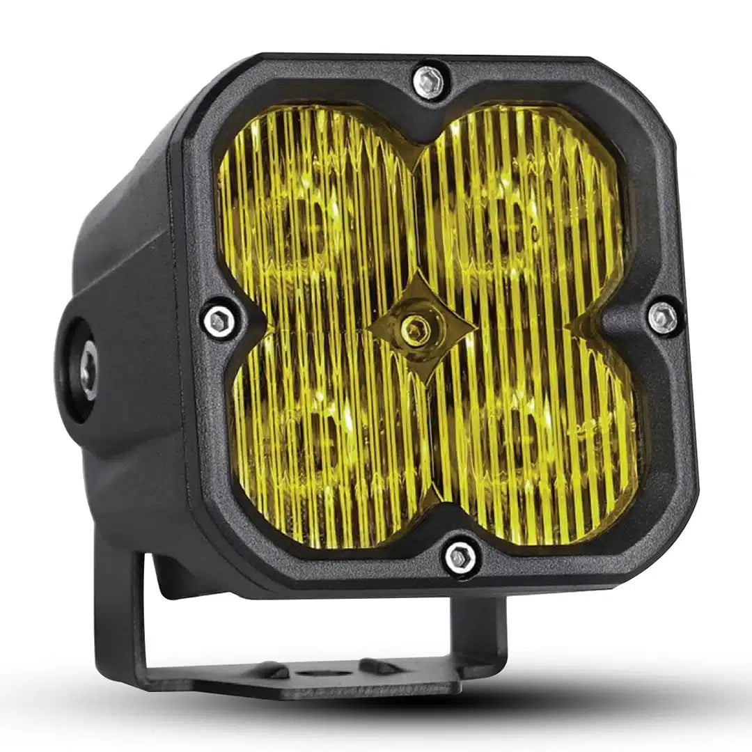 FORCE USA 3 IN COMPACT CUBE DRIVING LUMA LIGHT-YELLOW