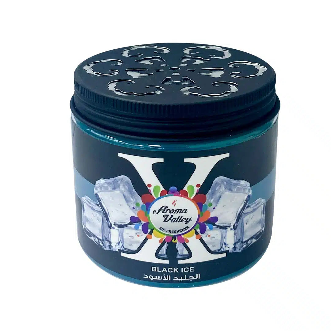 BYSON X GEL AIR FRESHENER-BLACK ICE-LONG-LASTING FRESHNESS FOR EVERY SPACE!