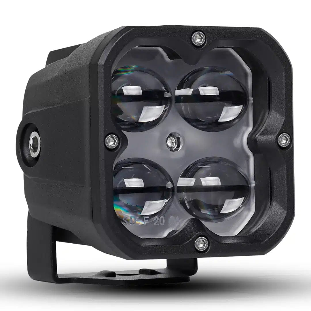 FORCE USA 3 IN COMPACT CUBE DRIVING LUMA LIGHT FOG -WHITE