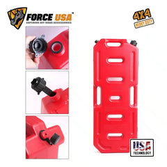 FORCE USA FLAT PLASTIC JERRY CAN- 20-Liter - Image 2
