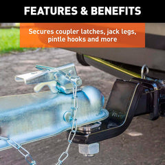 FORCE USA High Quality Straight Trailer Coupler With 2 Pin - Image 2