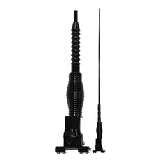 BLACK THIN DECORATION ANTENNA 120 CM WITH ROTARY BASE