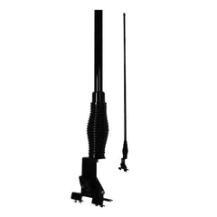 BLACK THICK DECORATION ANTENNA 120 CM WITH ROTARY BASE