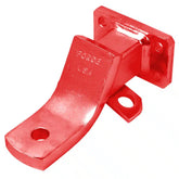 FORCE USA Bracket Hook Short with Side Hole (Red)
