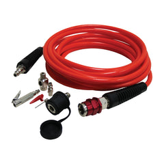 FORCE USA Inflation Kit-Heavy-Duty Air Pump & Accessories for Tires