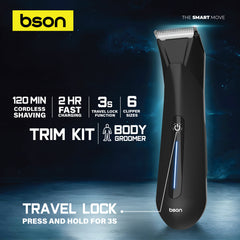 Bson Sensitive Body Pro Trimmer – Skin Secure Design - Image 3