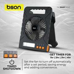 Bson 3 in 1 Solar LED Fan - Image 2