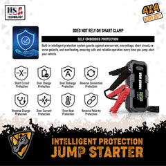 Force USA Intelligent Protection Jump Starter 14000mAh
