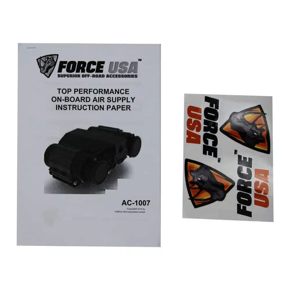 Force USA Dual Cylinder Air Compressor - Image 3