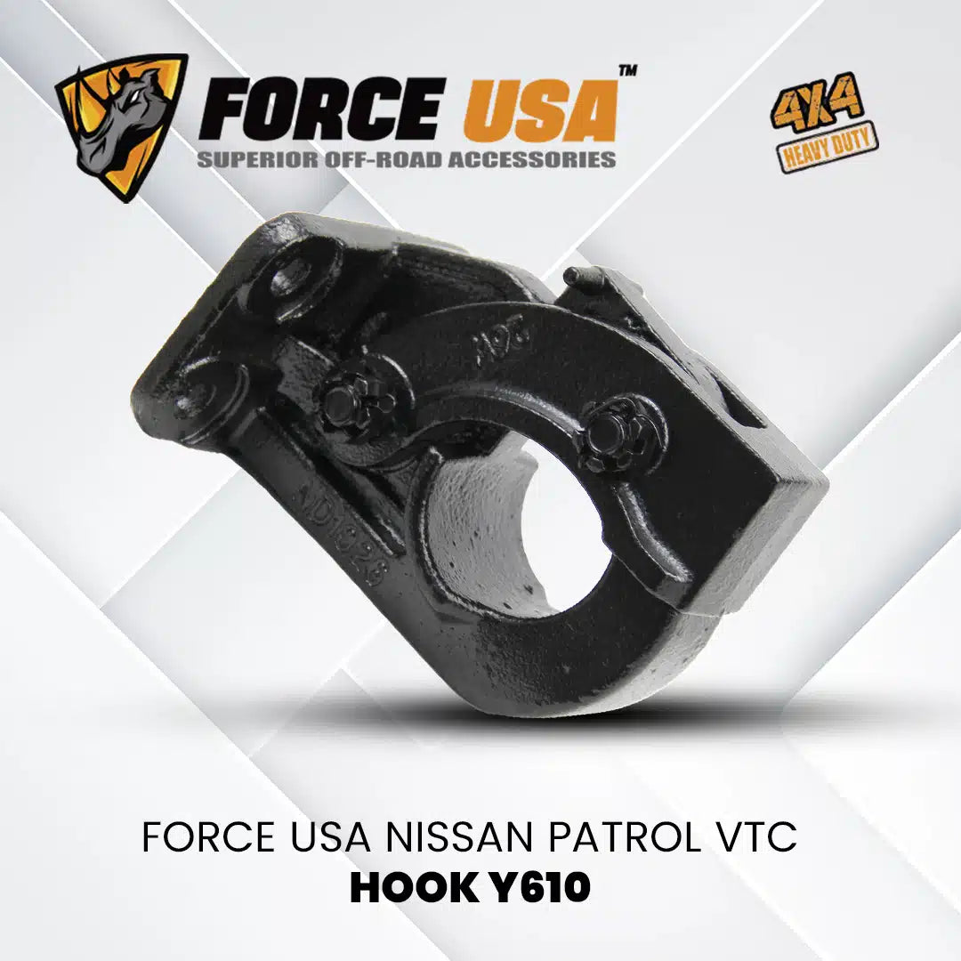 FORCE USA Tow Hook for VTC Nissan Patrol Y61 - Superior Material - Image 5
