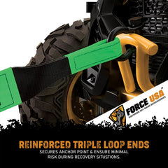 FORCE USA Recovery Tow Strap - Image 3