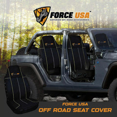 FORCE USA Off-Road Seat Cover: Protect and Elevate Your Car's Interior - Image 4