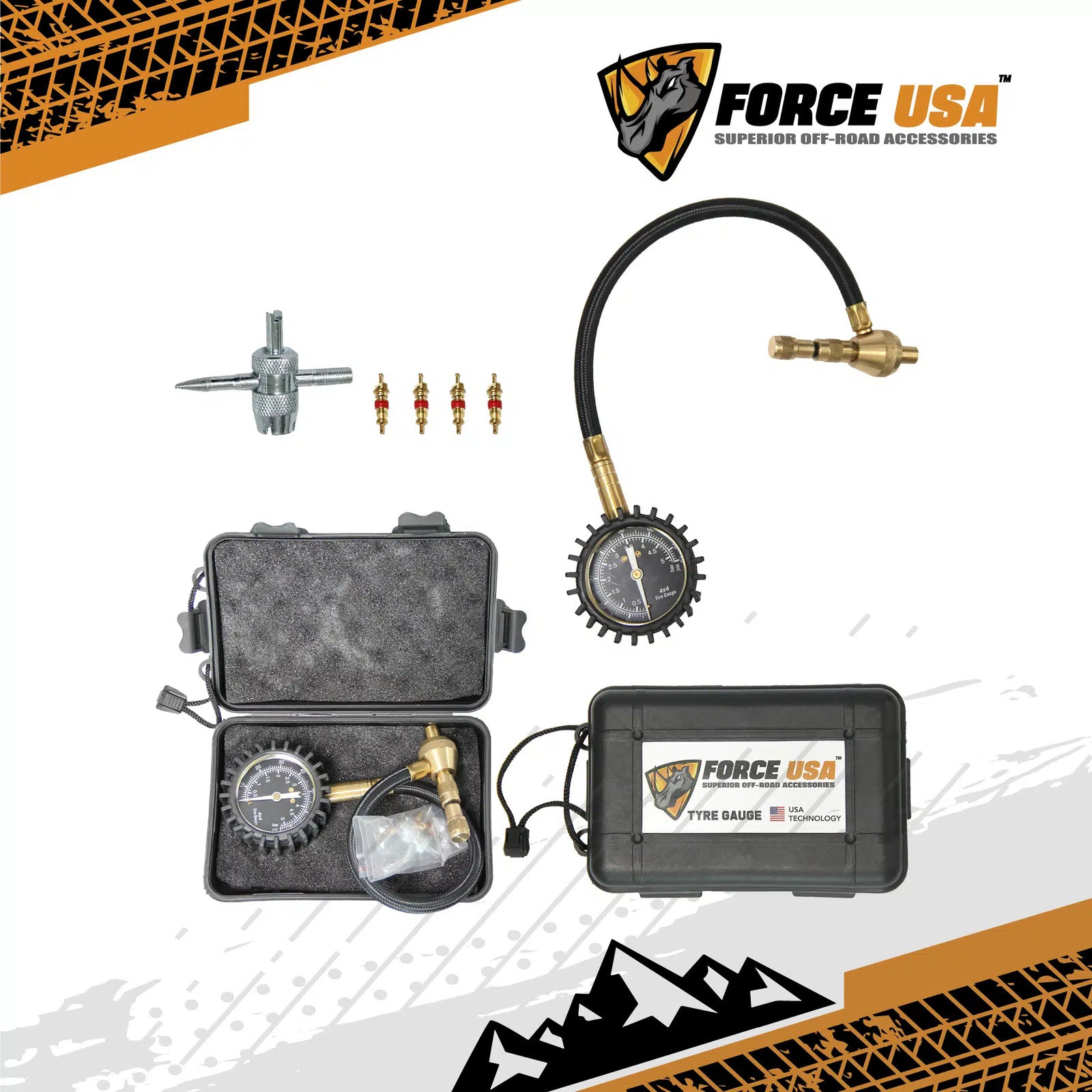 FORCE USA Analog Precision Tire Deflator: Accurate Pressure Adjustment - Image 4
