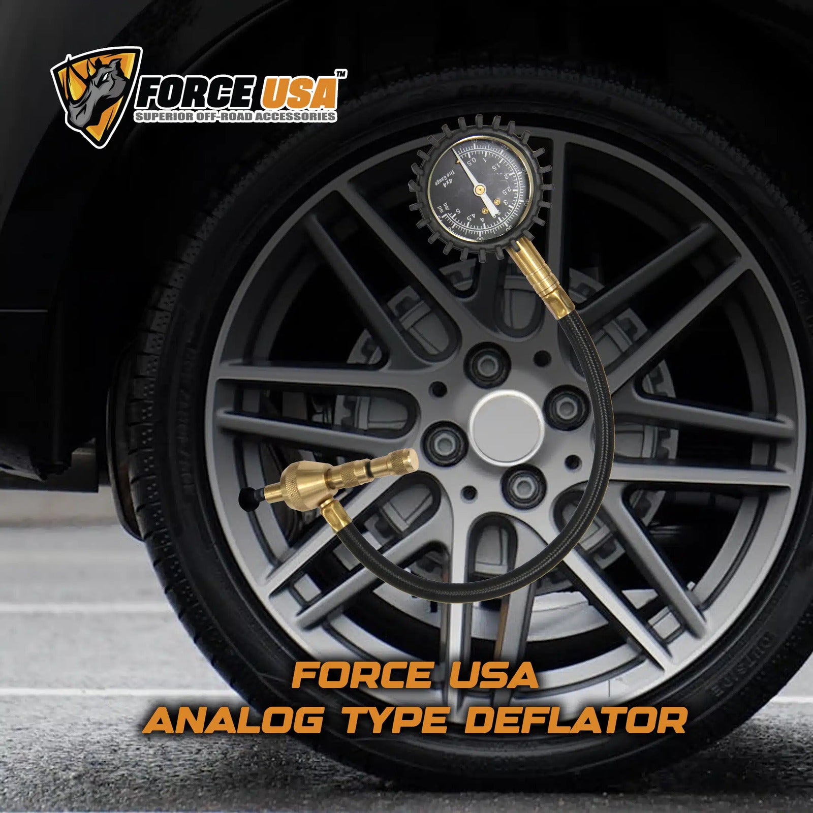 FORCE USA Analog Precision Tire Deflator: Accurate Pressure Adjustment - Image 5