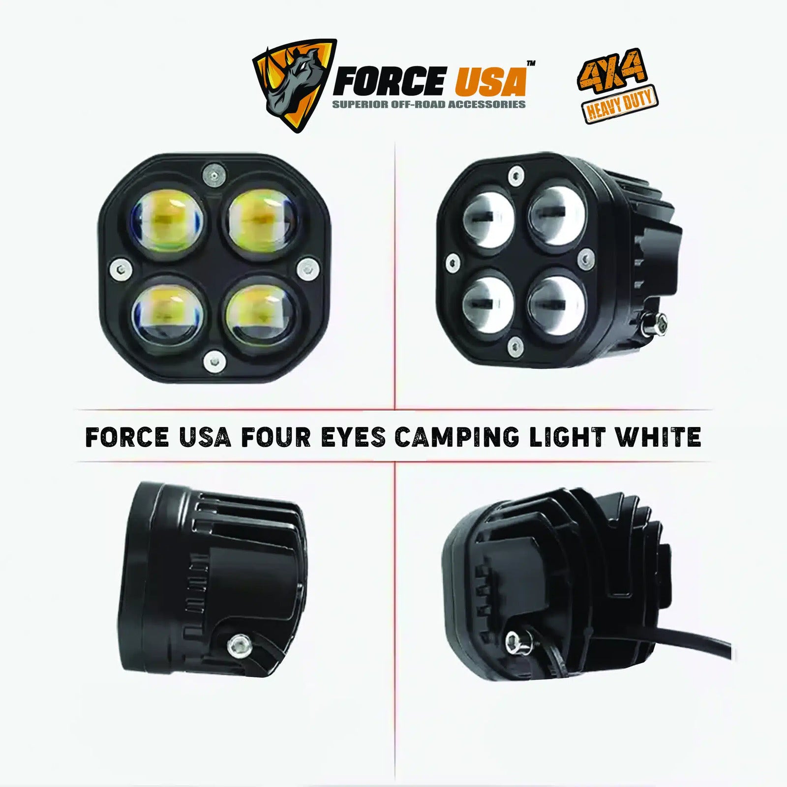 FORCE USA Four Eyes Work Light - Image 5