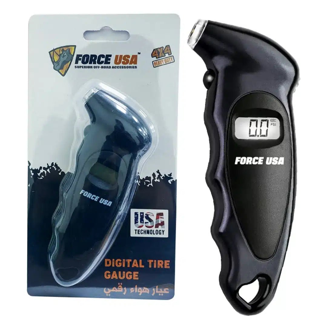 FORCE USA Big Digital Tire Gauge: Accurate Readings