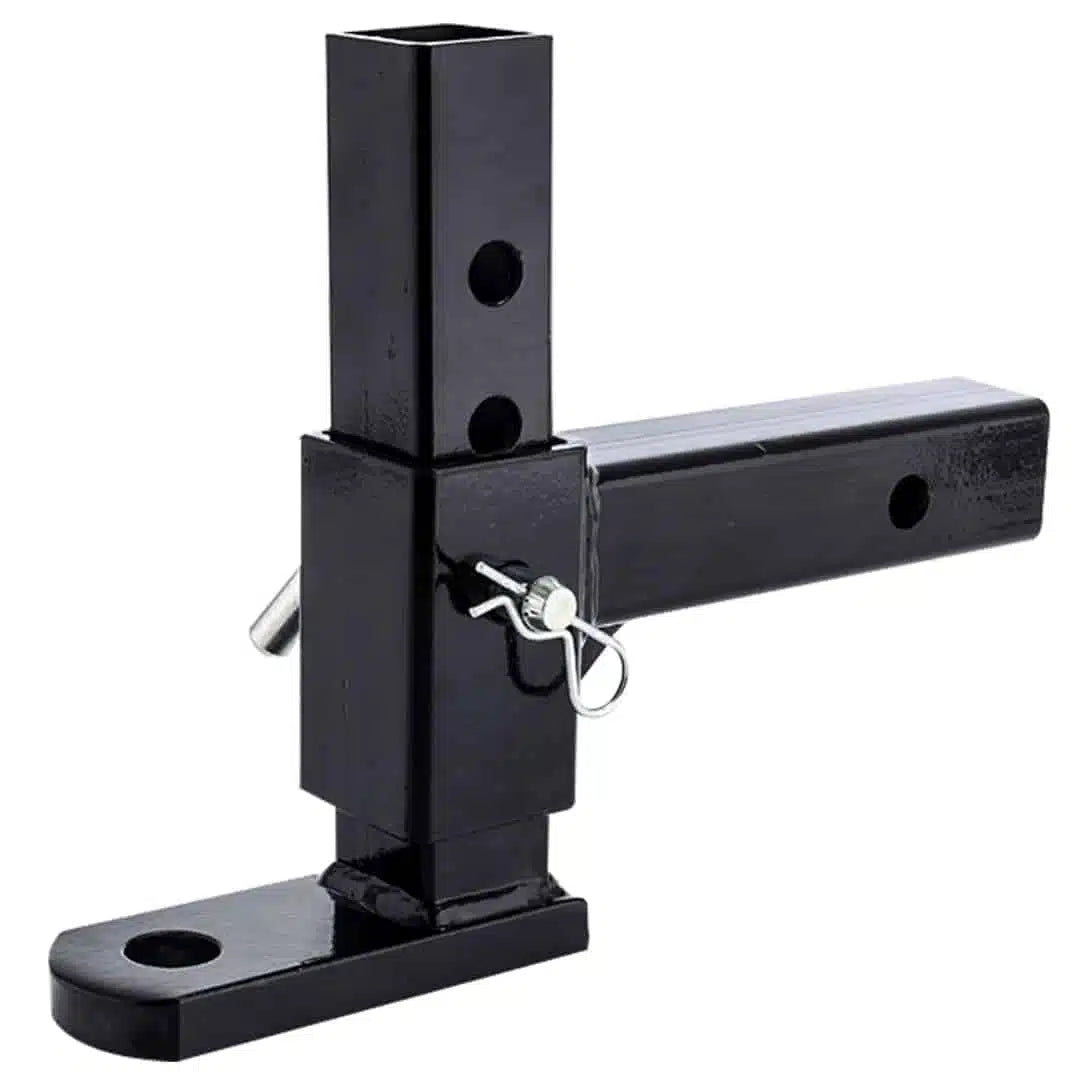 FORCE USA 4 Holes Adjustable Towing Hook in Black: Unleash Your Towing Power!